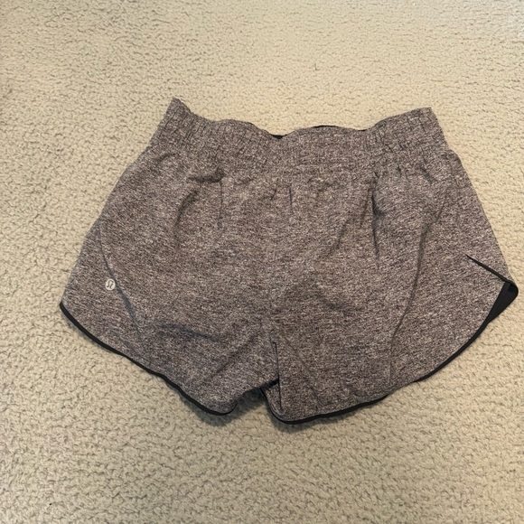 Lululemon Choose A Side 3” Shorts Womens  6 Reversible Heather Luxe Multi Black - Picture 2 of 13